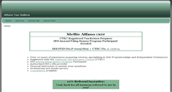 Desktop Screenshot of alfanotaxgallery.com